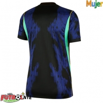 Camiseta Brasil Visitante Equipación para mujer Mundial 2026 manga corta